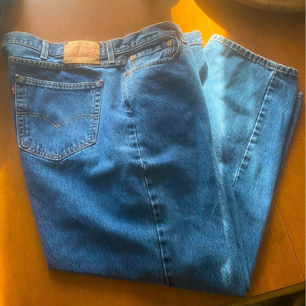 Levi’s 505 Men’s Vintage 90’s Blue Jeans Five Pockets 44x30 (301)